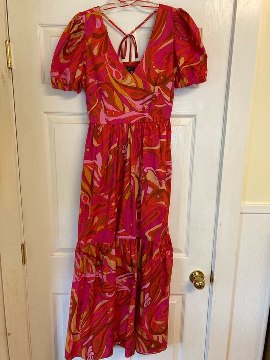 1. State Dresses & Skirts - 1.State Peasant Maxi Dress: Open Back